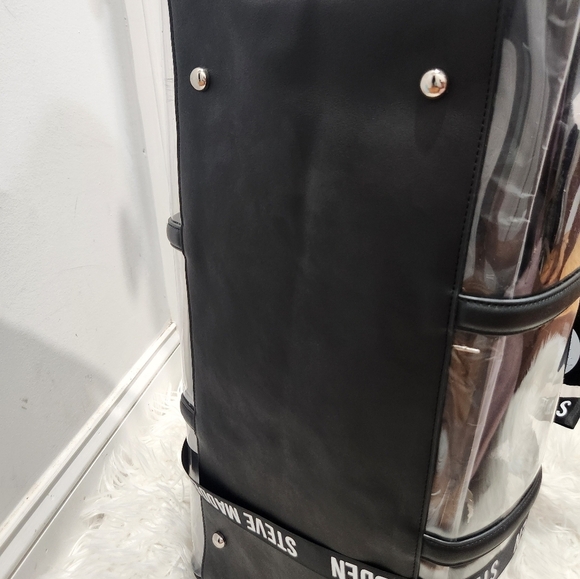 🔹️Steve Madden  🔹 Black 6 PC Travel  clear Gift Set "the cozy set"  NWT.. - Picture 10 of 13